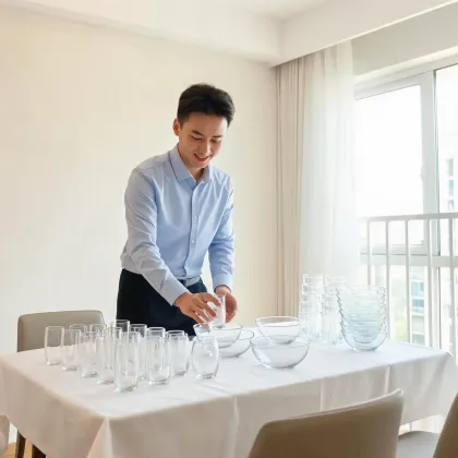 Hospitality glassware advisor