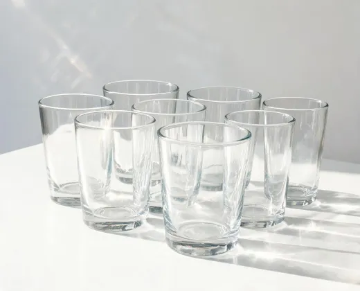 Everyday glass tumblers