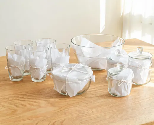 Gift registry glassware