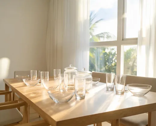 Hospitality rental glassware